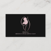 Doula Pregnancy Nurse Midwomen Birth Coach Visitenkarte (Vorderseite)