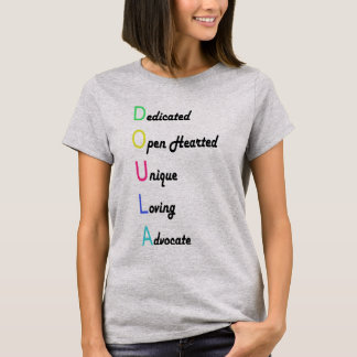 Doula Regenbogen T-Shirt