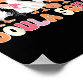 Doula Squad Goose Spooky Halloween Lactation Consu Poster (Ecke)