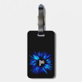 Doula-Star-Explosion Gepäckanhänger (Rückseite vertikal)