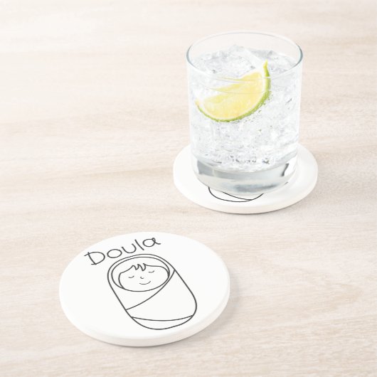 Doula Untersetzer-Set Sandstein Untersetzer (Seite)