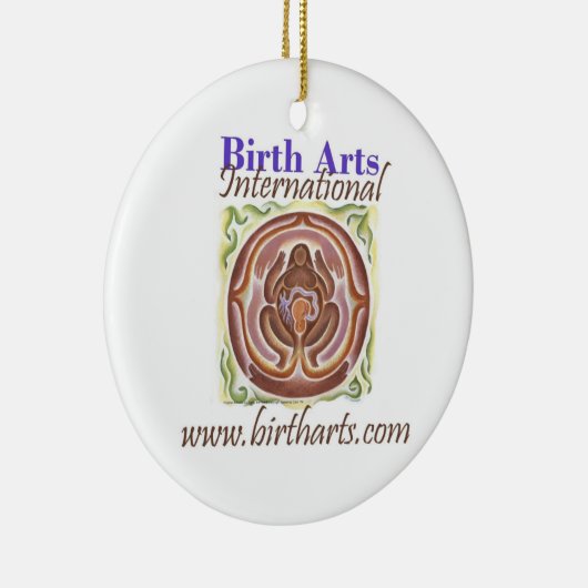 Doula Weihnachtsverzierung Keramikornament (Rechts)