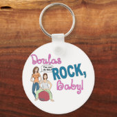 Doulas Rock! Geschenke Schlüsselanhänger (Vorderseite)
