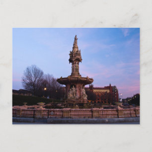 Doulton Fountain, Glasgow Postcard Postkarte