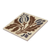 Doulton Lambeth Barbotine Antireproduktion Fliese (Seite)