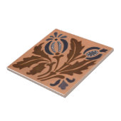 Doulton Lambeth Barbotine Art Nouveau Floral Repro Fliese (Seite)