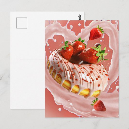 dounat postkarte (Vorne/Hinten)