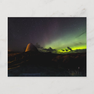 Doune Broch, Insel Lewis und Aurora Postkarte