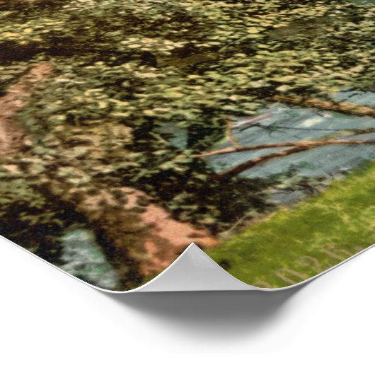 Doune Castle, Stirling, Schottland Poster (Ecke)