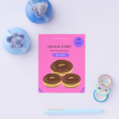 Dounts design flyer (Einzeln)