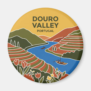 Douro-Tal Portugal Magnet