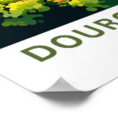 Douro Valley Portugal Travel Print Poster (Ecke)