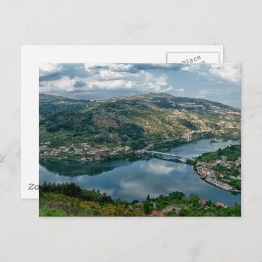 Douro Valley Postkarte (Vorne/Hinten)