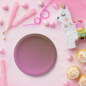 DOUT SHOP Pink + Braun Teller (Party)