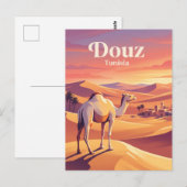 Douz, Tunesien Postkarte (Vorne/Hinten)