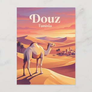 Douz, Tunesien Postkarte