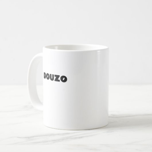 DOUZO Coffee Mug Kaffeetasse (Vorderseite Links)