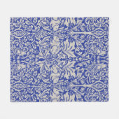 Dove and Rabbit, William Morris Fleecedecke (Vorderseite (Horizontal))