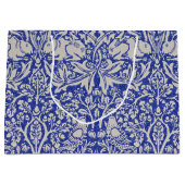 Dove and Rabbit, William Morris große Geschenktasc Große Geschenktüte (Vorderseite)