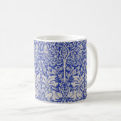 Dove and Rabbit, William Morris Kaffeetasse (VorderseiteRechts)