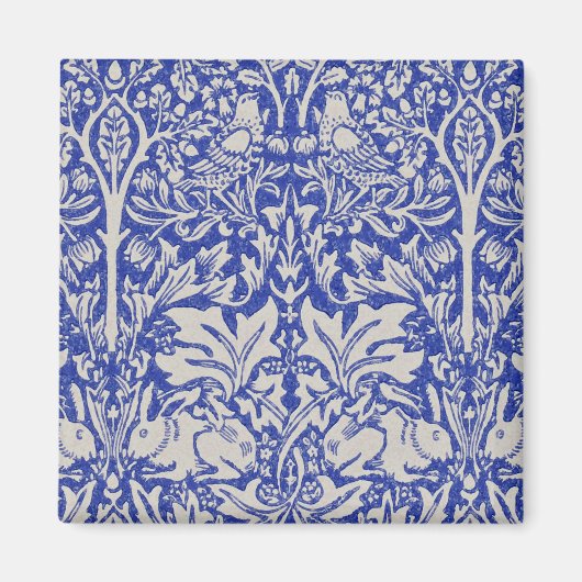 Dove and Rabbit, William Morris Magnet (Vorne)