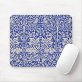 Dove and Rabbit, William Morris Mousepad (Mit Mouse)