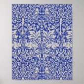 Dove and Rabbit, William Morris Poster (Vorne)