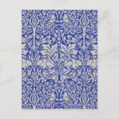 Dove and Rabbit, William Morris Postkarte (Vorderseite)