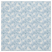 Dove Bird Blue Stoff (Muster)