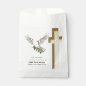 Dove Bird Seed Packet Beerdigung Memorial Geschenktütchen (Vorderseite)