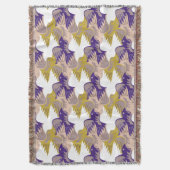 Dove Birds Muster Tesselung Schraubendecke 4 Decke (Vorderseite Vertikal)