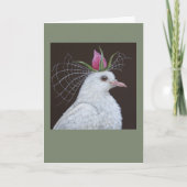 Dove Bride Grußkarte Karte (Vorderseite)