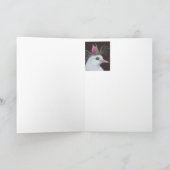 Dove Bride Grußkarte Karte (Innenseite)