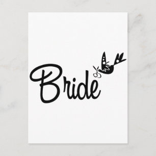 Dove & Bride Postkarte