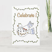 Dove Celebrate Card Karte (Vorderseite)