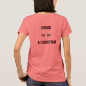 Dove Christianity T - Shirt (Rückseite)