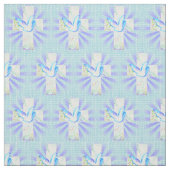 Dove Christlich Cross Fabric Stoff (Muster)