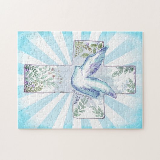 Dove Christlich Cross Puzzle (Horizontal)