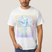 Dove Christlich Cross T - Shirt (Vorderseite)