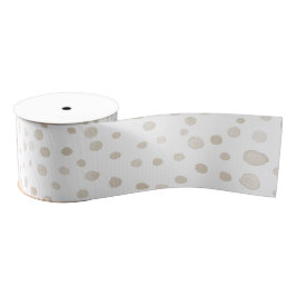 Dove Confetti Wassercolor Dots Ribbon Ripsband