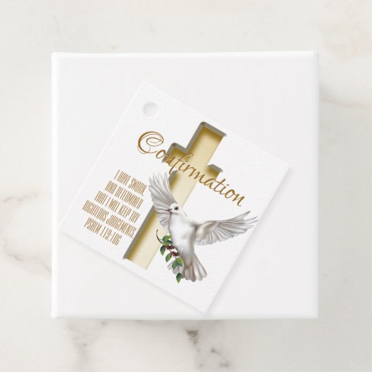 Dove Cross Geschenkanhänger (Beispiel)