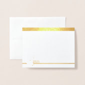 Dove Custom Foil Note Card Folienkarte (Vorderseite mit Umschlag)
