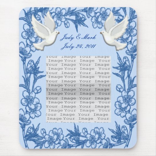 Dove Custom Mouse Pad Mousepad (Vorne)