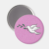 Dove Designs Magnet (Vorderseite/Rückseite)