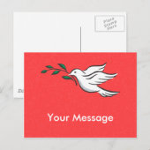 Dove Designs Postkarte (Vorne/Hinten)