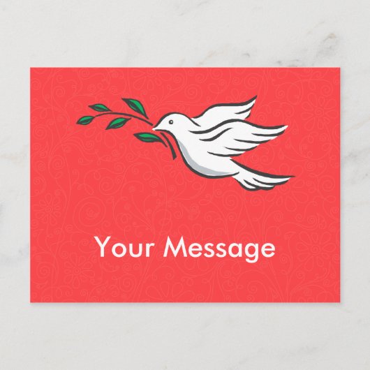 Dove Designs Postkarte (Vorderseite)