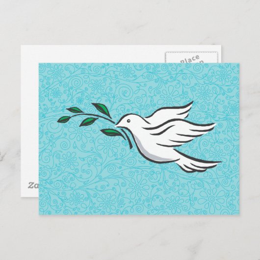 Dove Designs Postkarte (Vorne/Hinten)