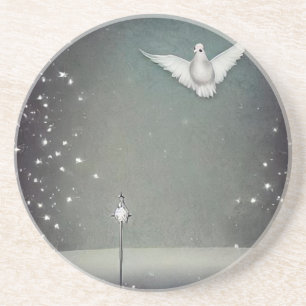 Dove & Diamond Streetlight Getränkeuntersetzer