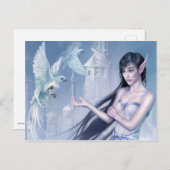 Dove Elf Princess Postkarte (Vorne/Hinten)