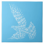 Dove Fliese (Vorderseite)